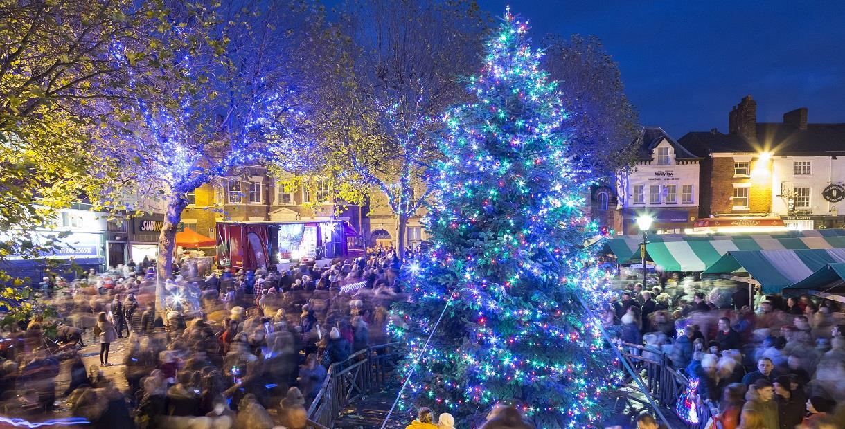 Craft Fair Chesterfield Christmas Light Switch On 17th November 2019