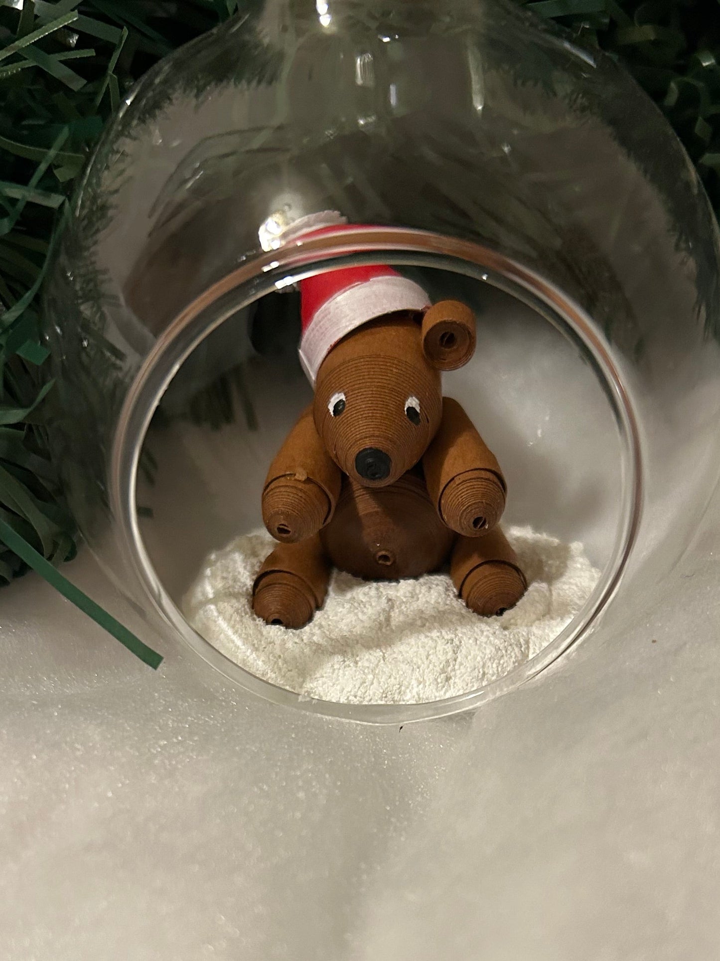 Teddy bear bauble