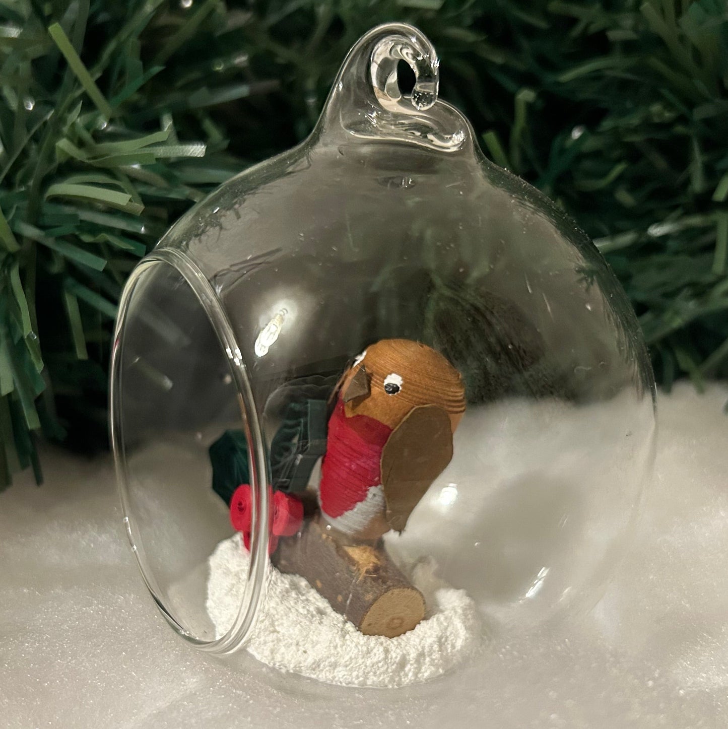 Christmas Robin bauble