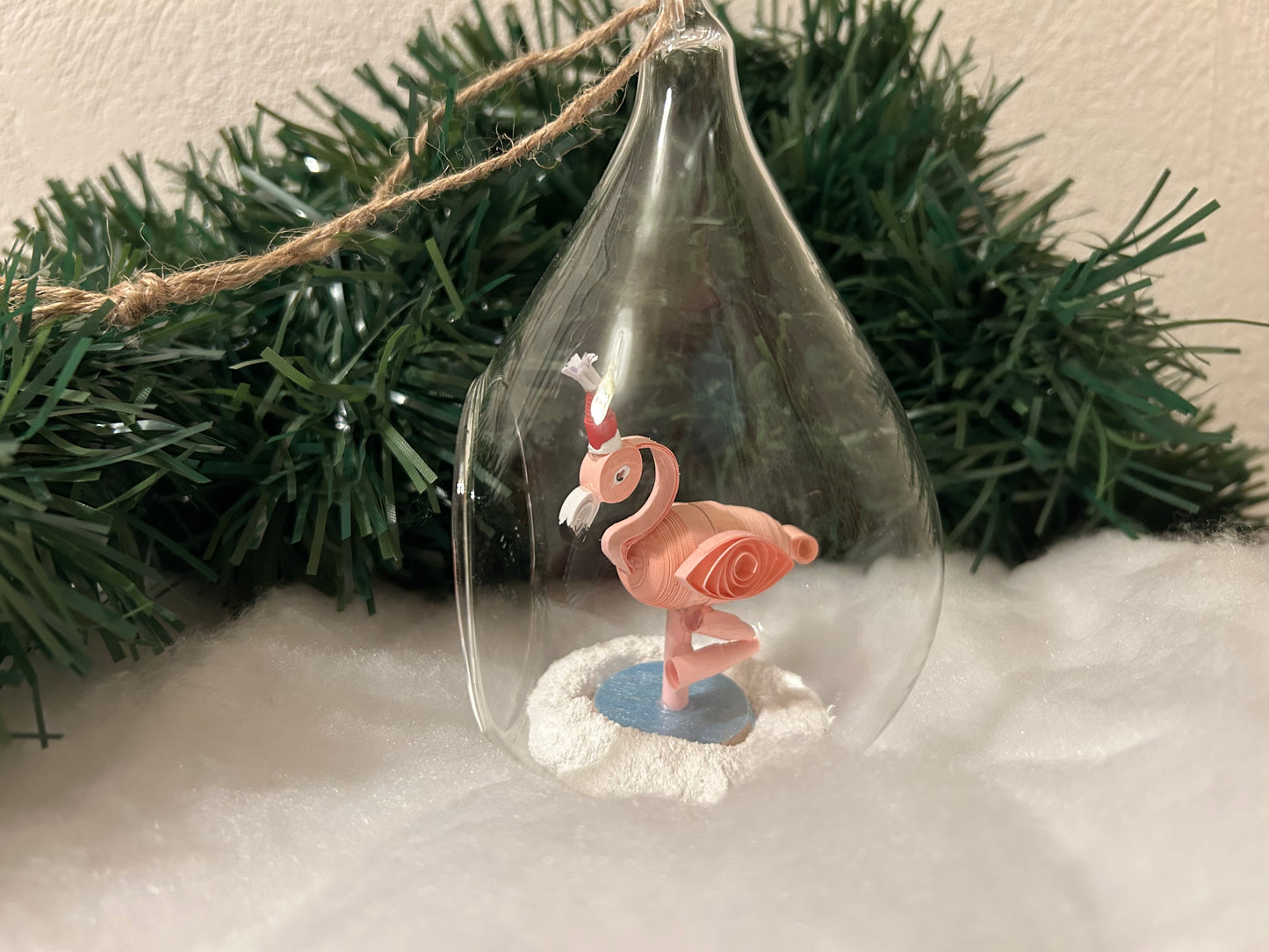 Flamingo bauble