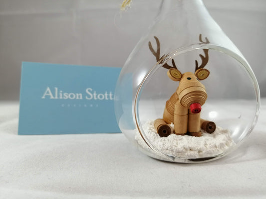 Reindeer Bauble