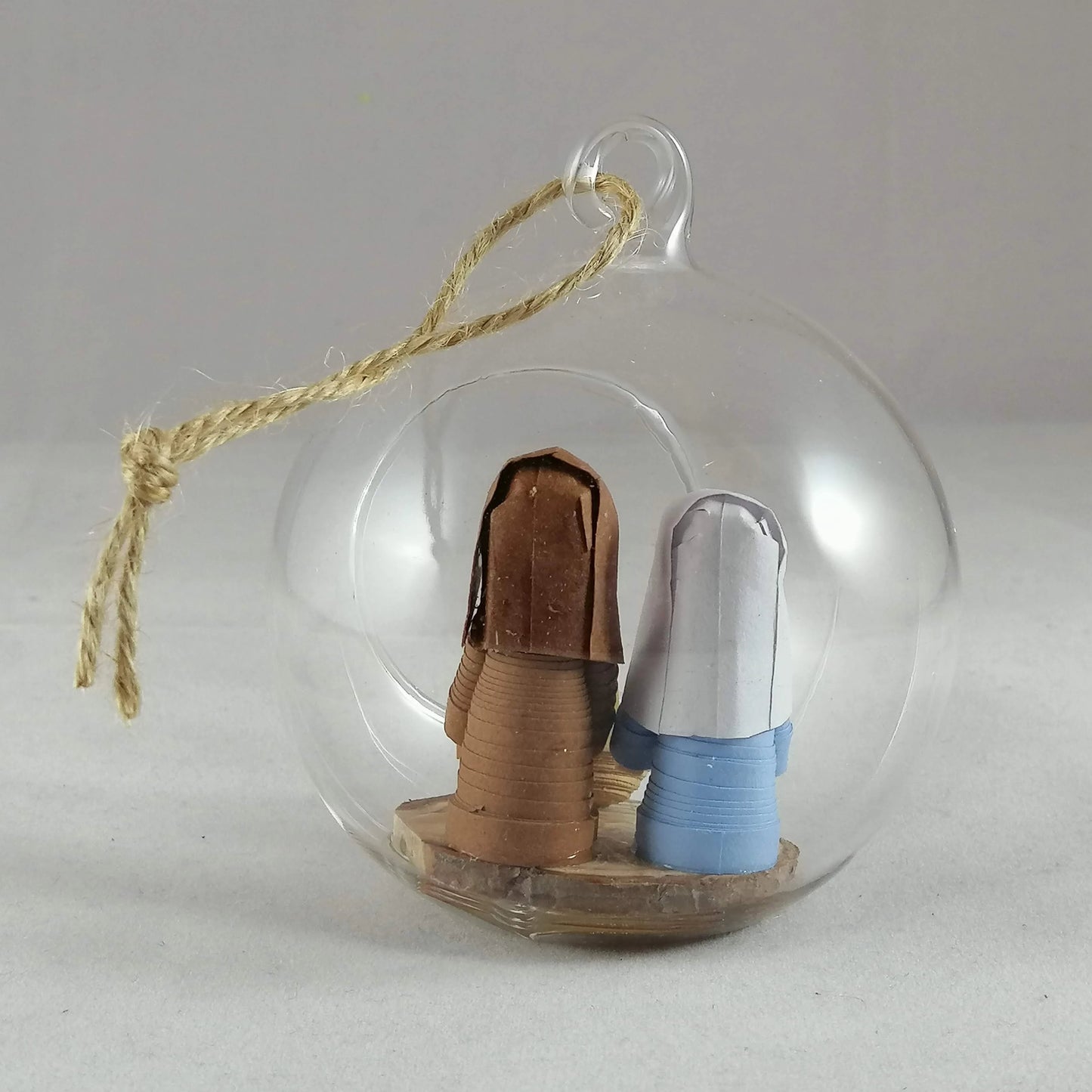 Mary and Joseph bauble