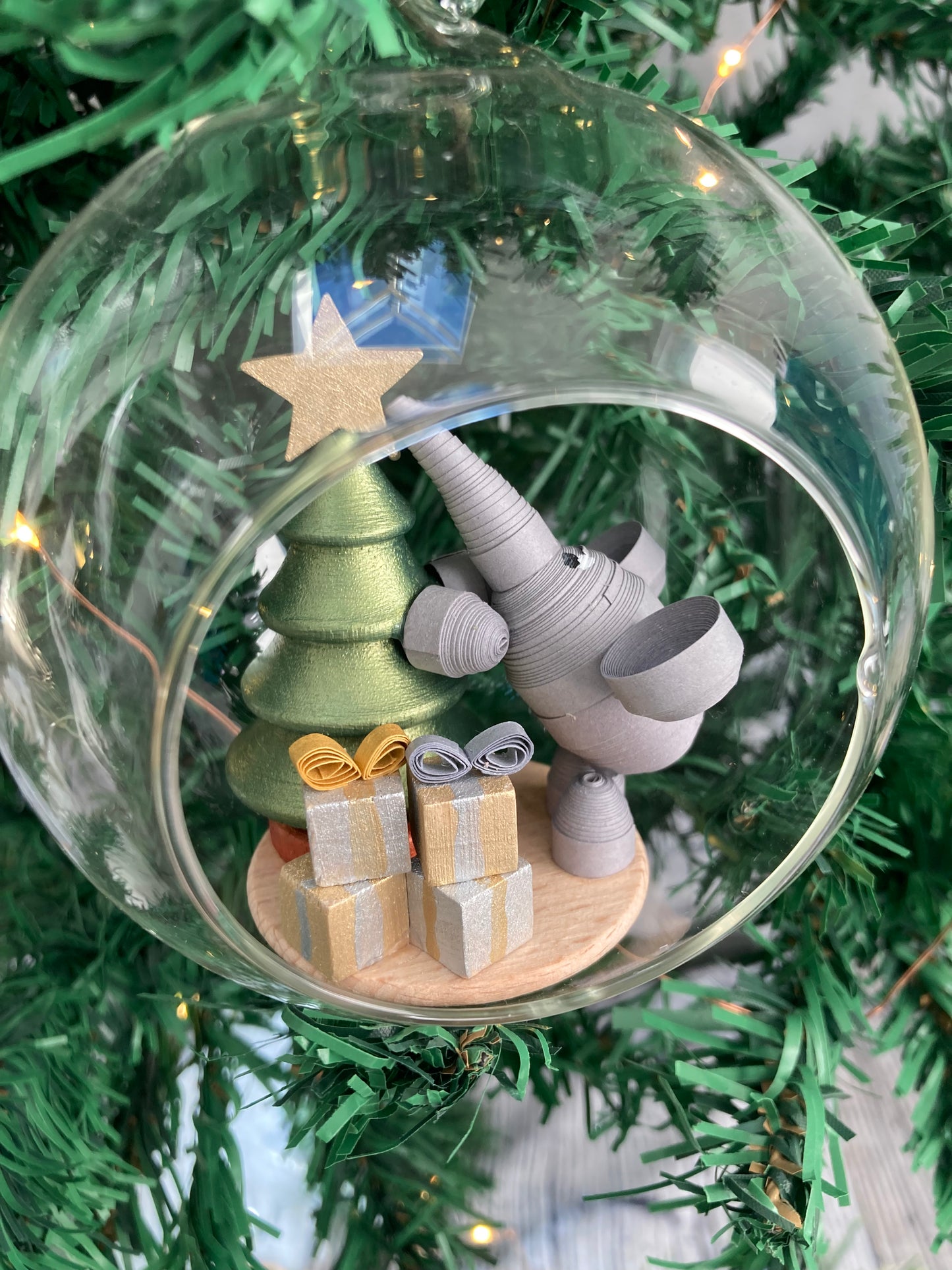 Elephant bauble