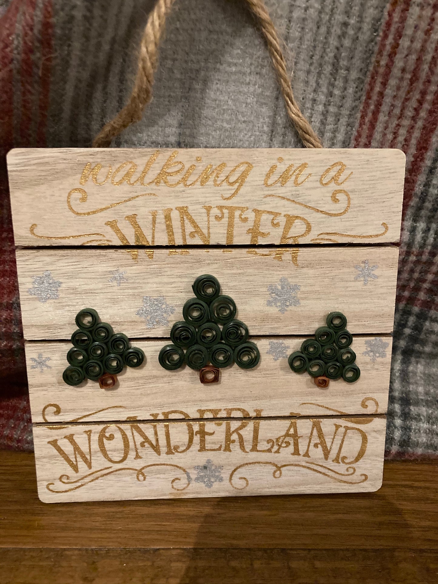 Christmas plaques