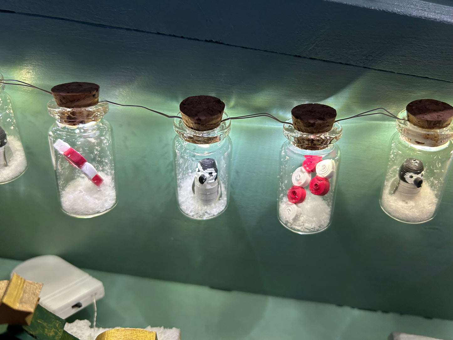 20 mini bottle fairy lights