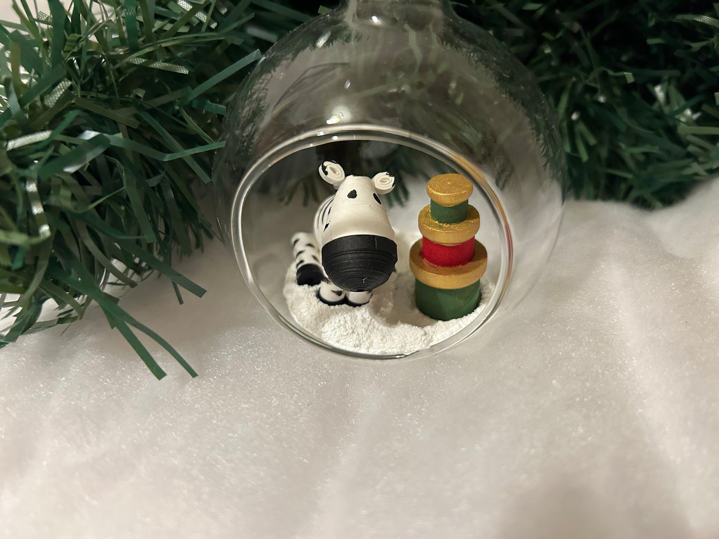 Zebra Bauble