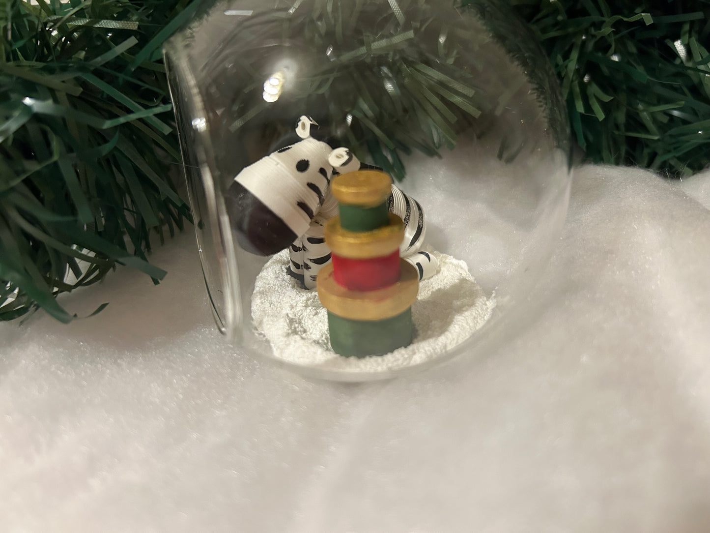 Zebra Bauble