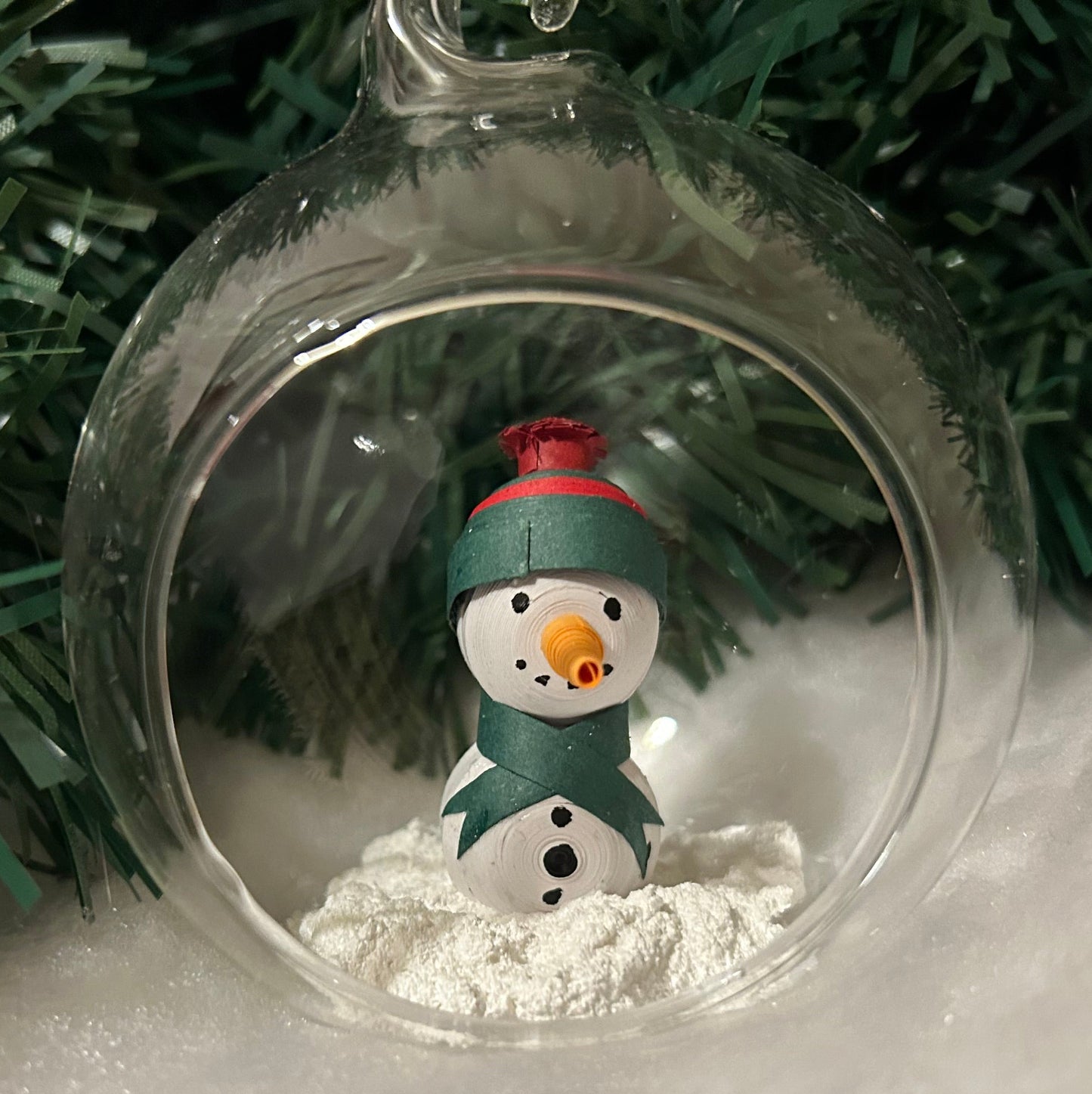 Small snowman bauble
