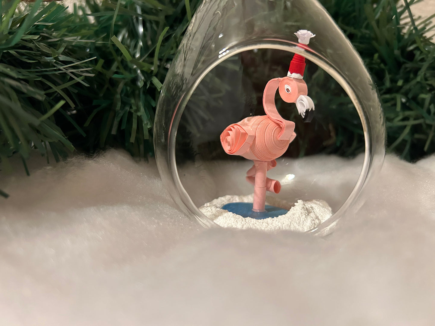 Flamingo bauble
