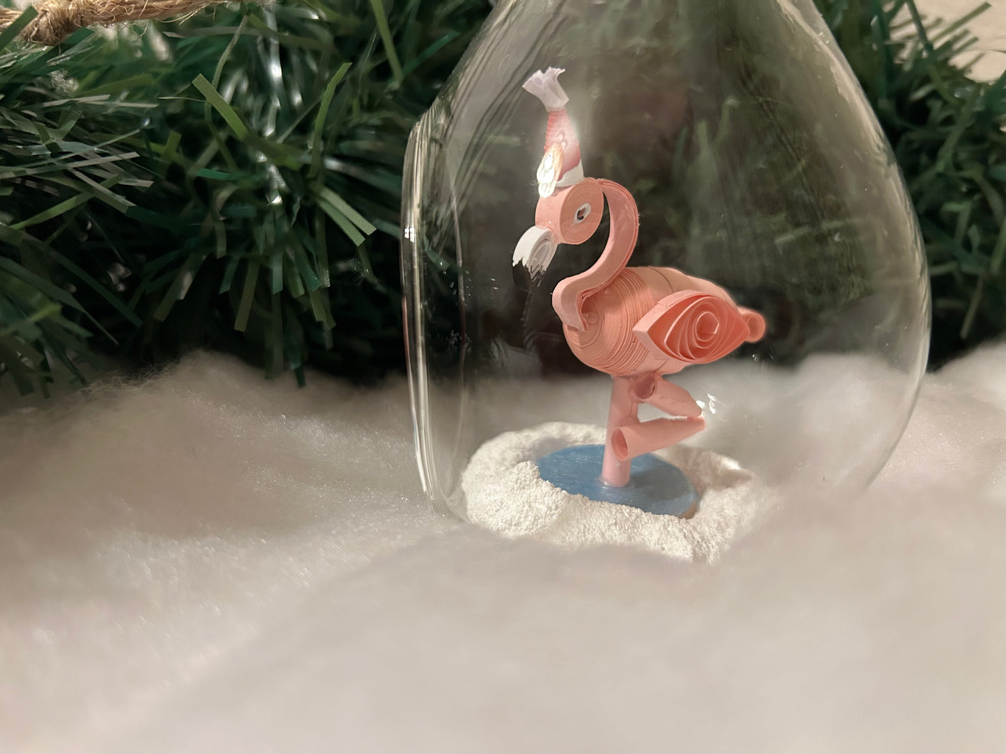 Flamingo bauble