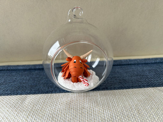 Highland cow Bauble