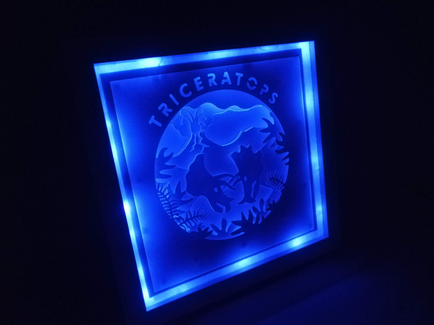 Triceratops light up frame