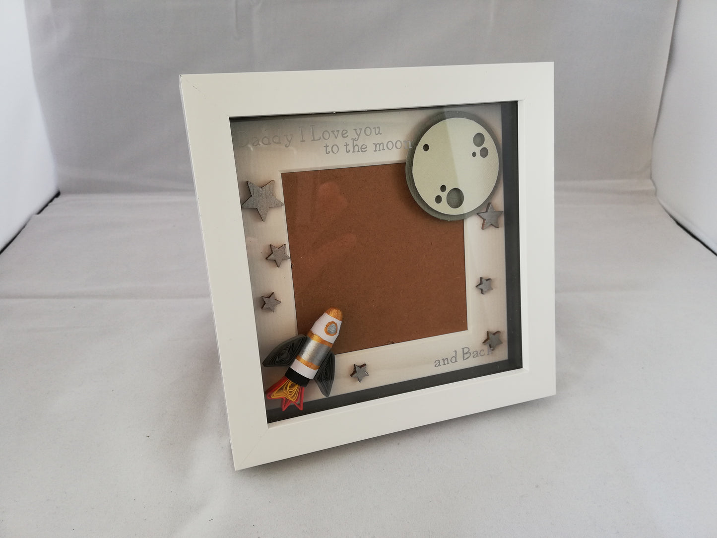 Love you to the moon & back photo frame