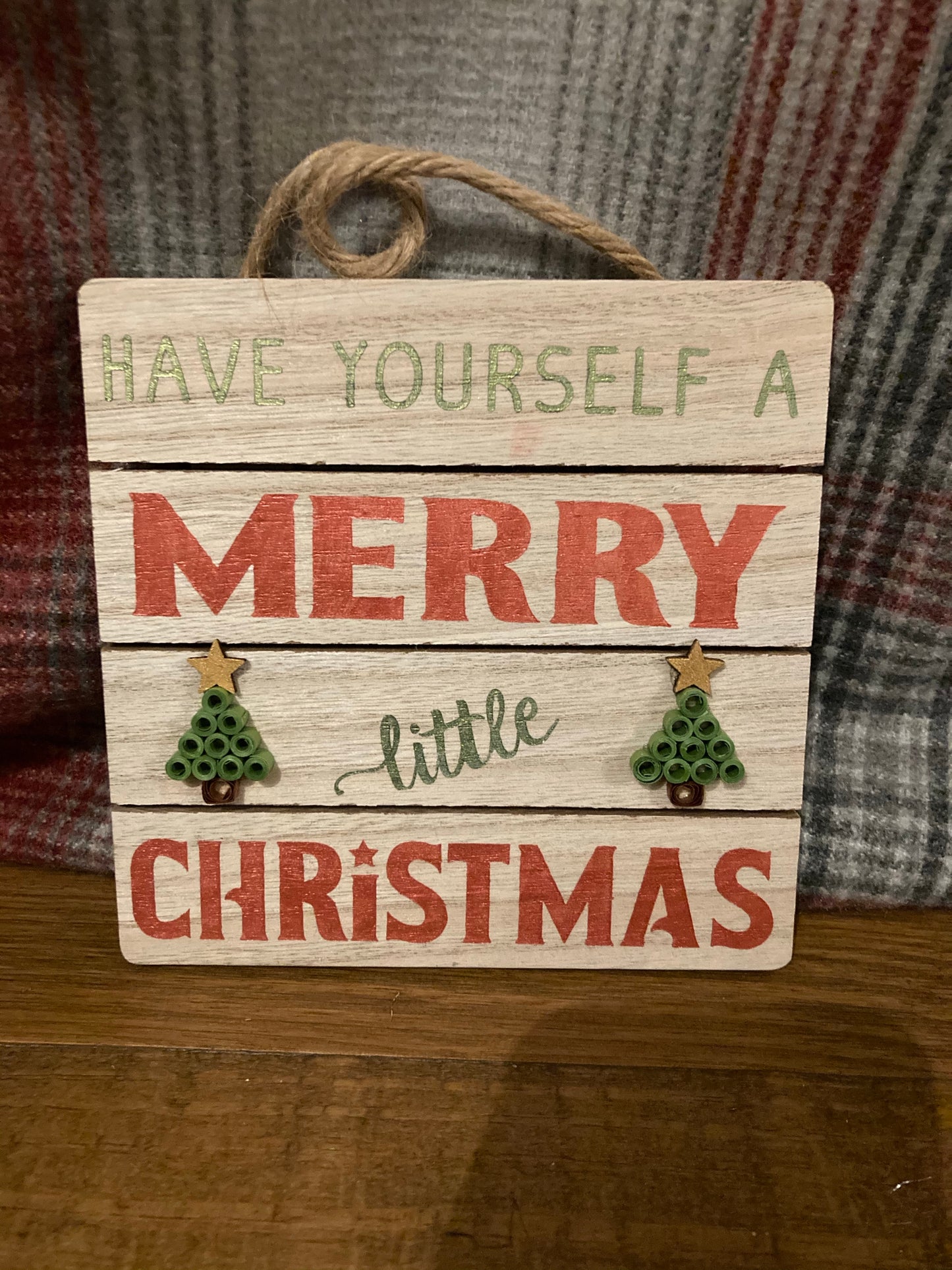 Christmas plaques