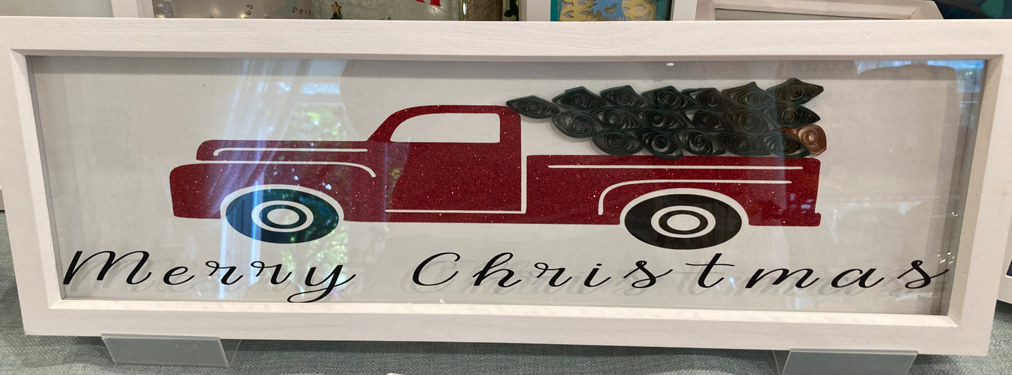 Merry Christmas long frame