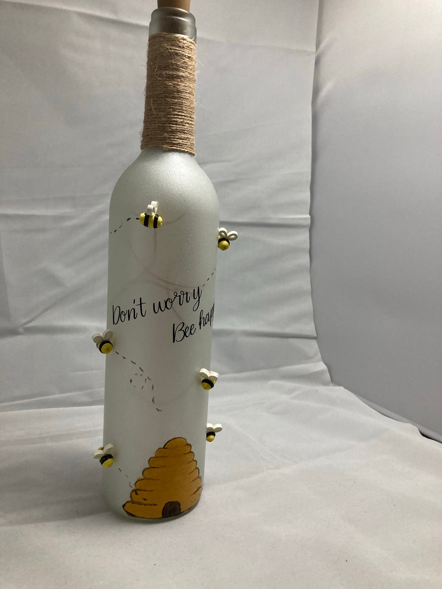 Light up Bee happy bottle