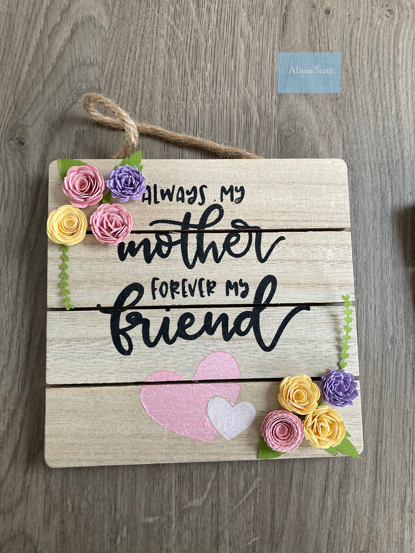 Mother’s Day wooden plaques