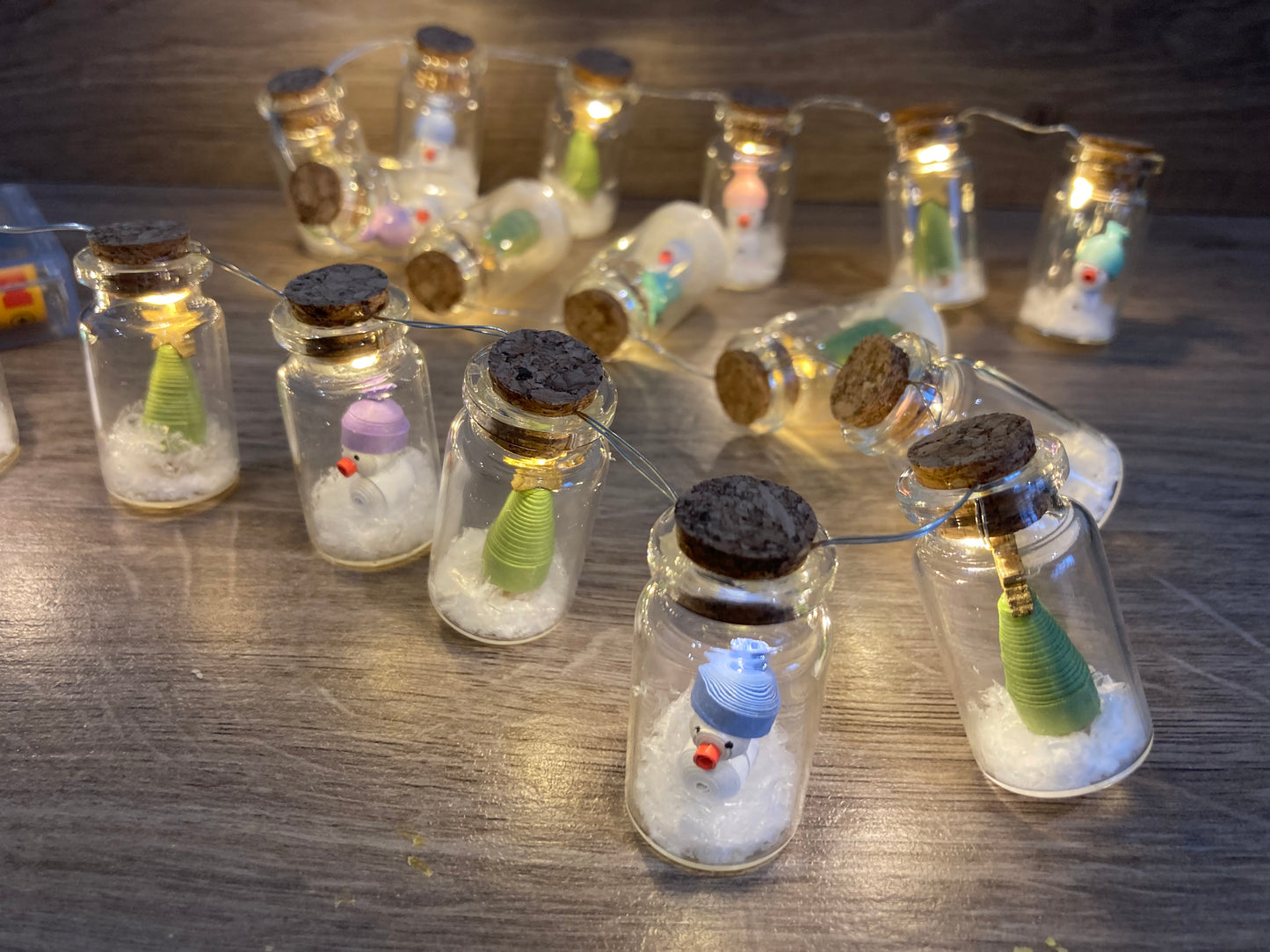 20 mini bottle fairy lights