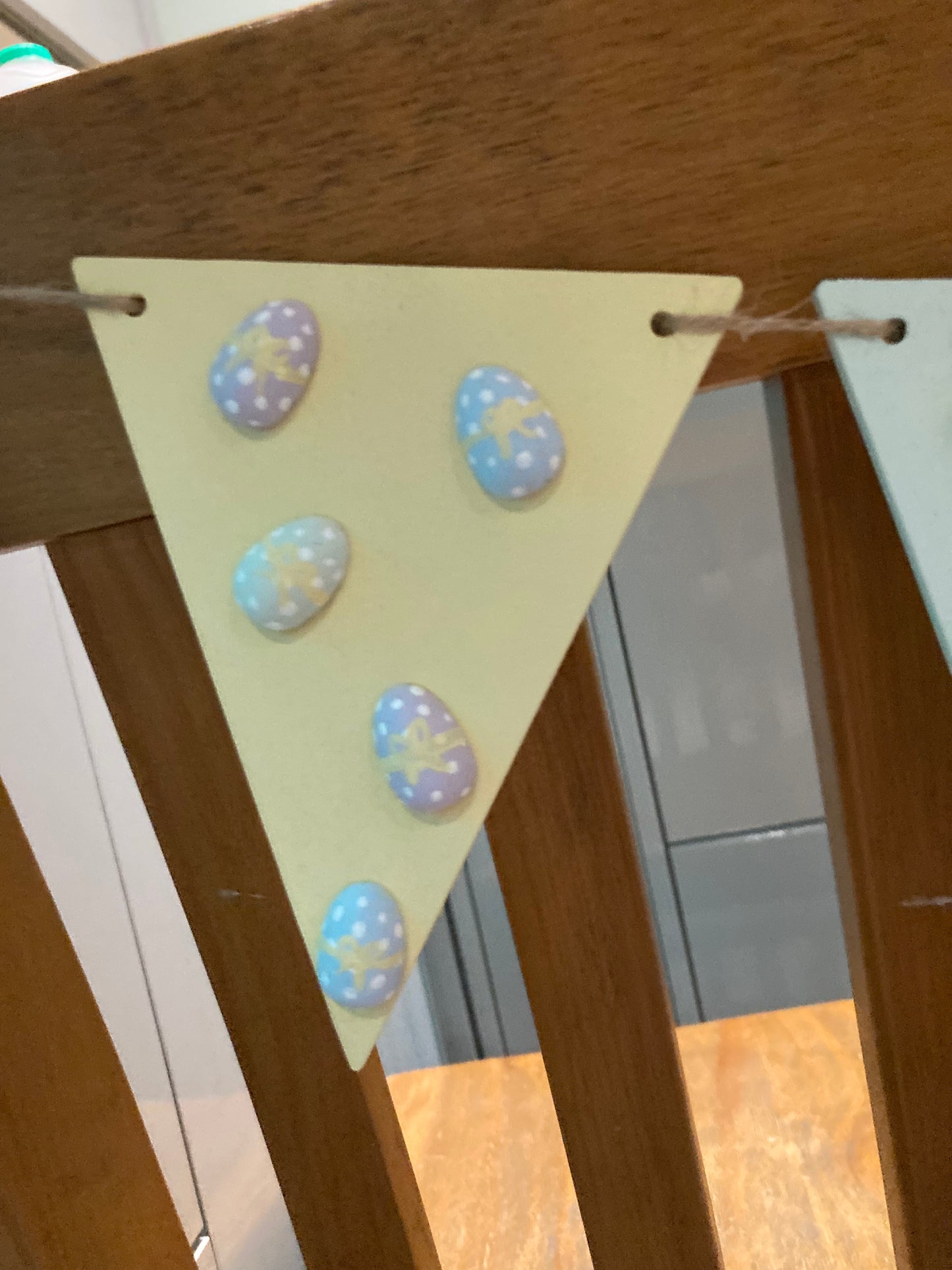 Easter Bunting (wooden)